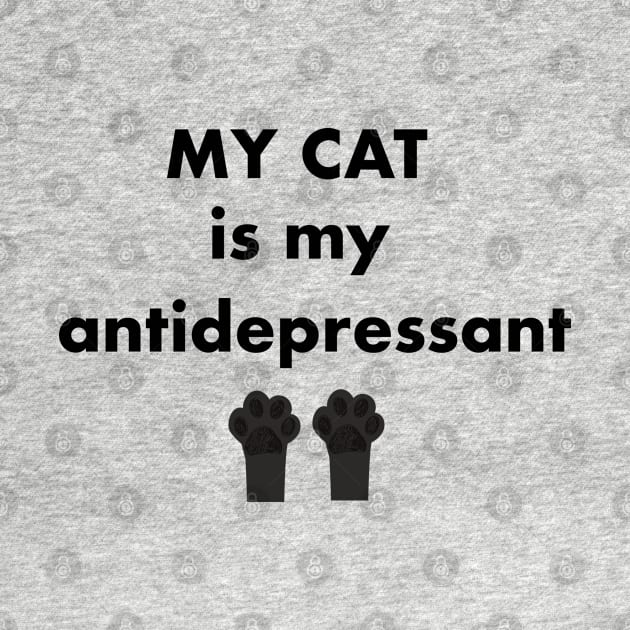 My cat is my antidepressant by GULSENGUNEL